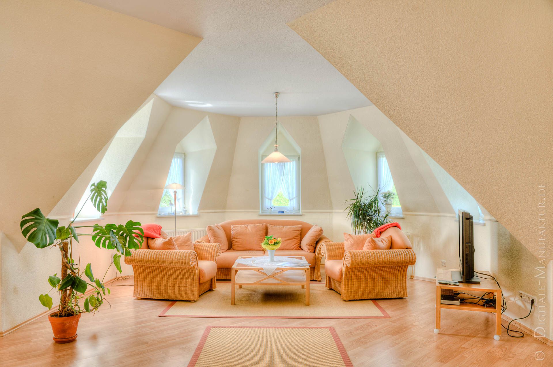 Haus "Landblick" Wohnung "Turmzimmer"