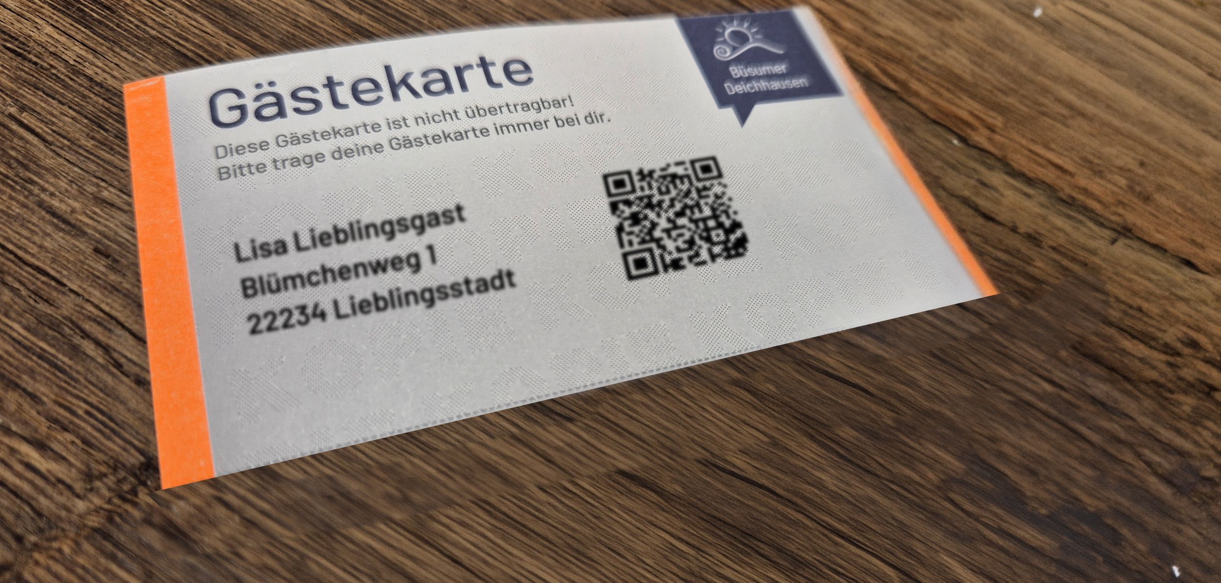 Gästekarte Büsumer Deichhausen